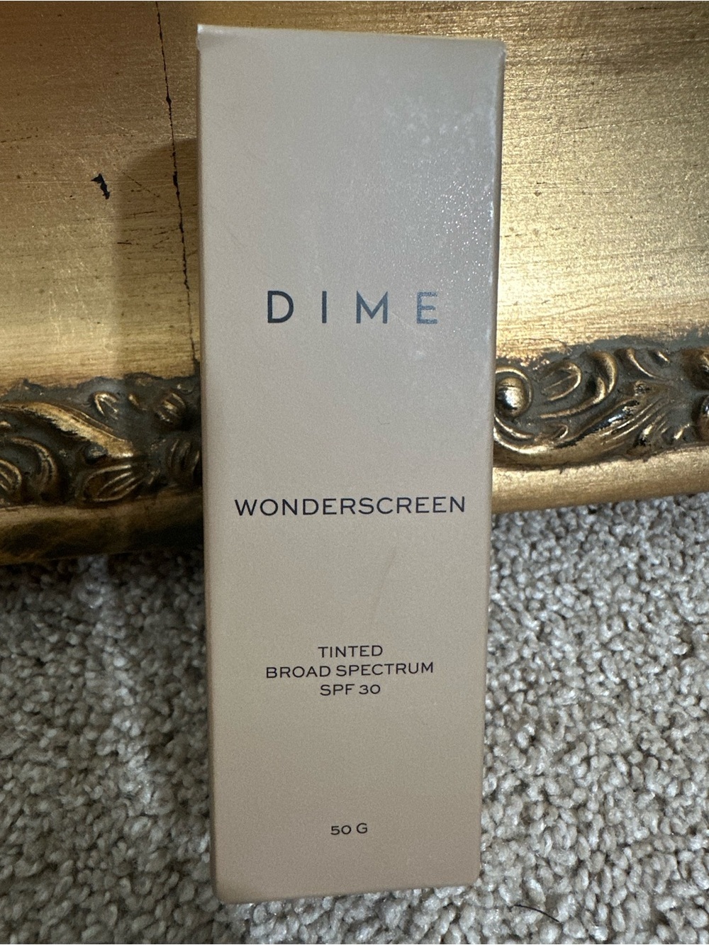 New In Box Dime Wonderscreen Tinted Broad Spectrum SPF 30 Shade: 50G Medium $44